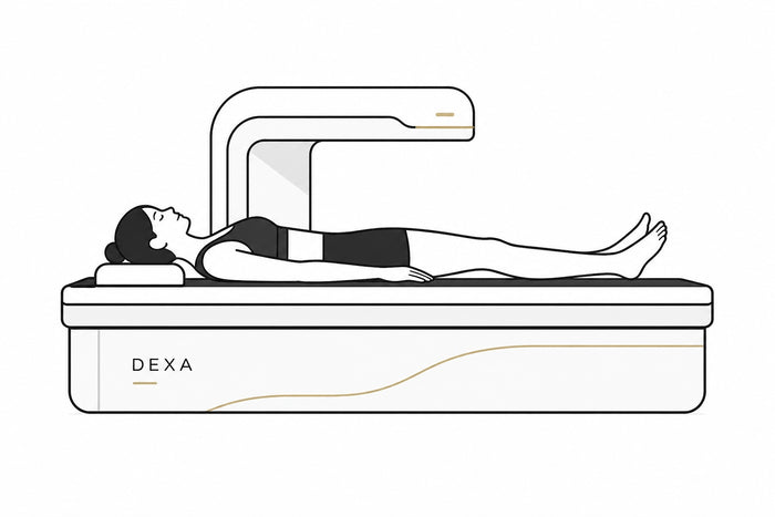 DEXA body composition scan in Wirral | TELOMYX mobile clinic at EmpoweredFit Arrowe Park