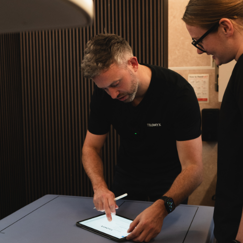 The Telomyx DEXA scanner a TransFit, Widnes, Cheshire