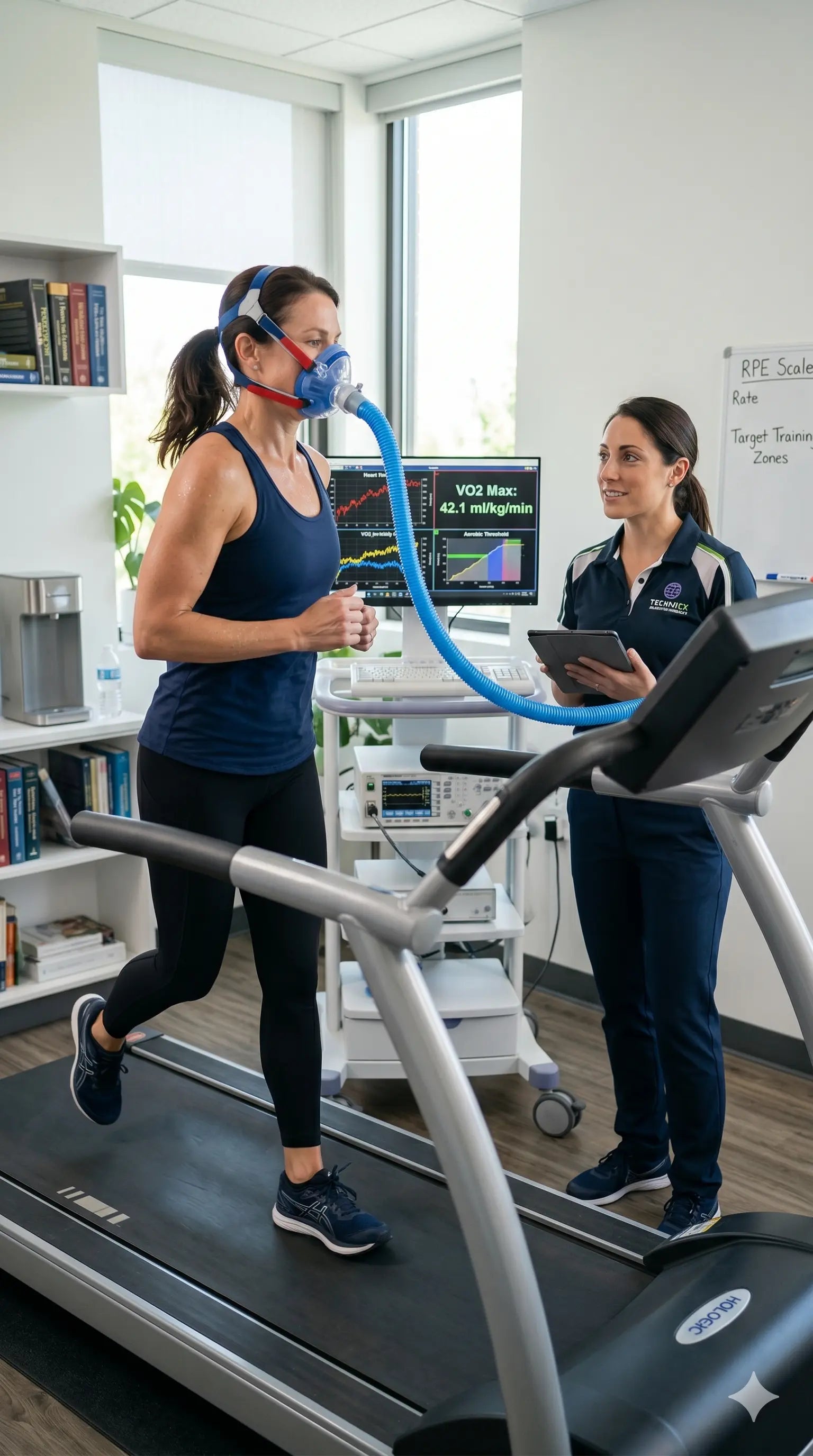 VO2 Max testing for longevity in women